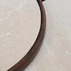 Salontafel Ayase Marmer Donkerbruin Set van 2 - Giga Meubel