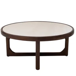 Salontafel Ayase Marmer Donkerbruin Set van 2 - Giga Meubel