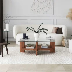 Salontafel Babylon Glas Naturel