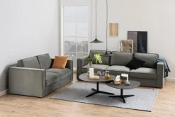 Salontafel Bergan Keramiek Zwart Fairba 100cm - Giga Living