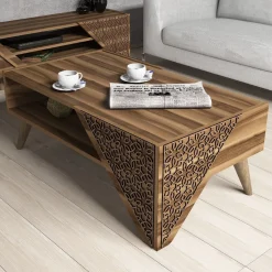 Salontafel Beril Walnoot 105cm
