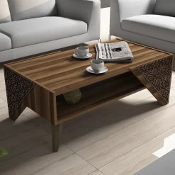 Salontafel Beril Walnoot 105cm