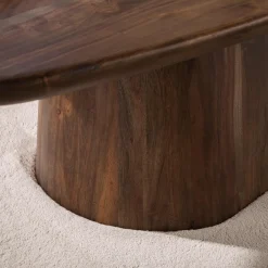 Salontafel Central Acaciahout Bruin 135cm - Giga Meubel