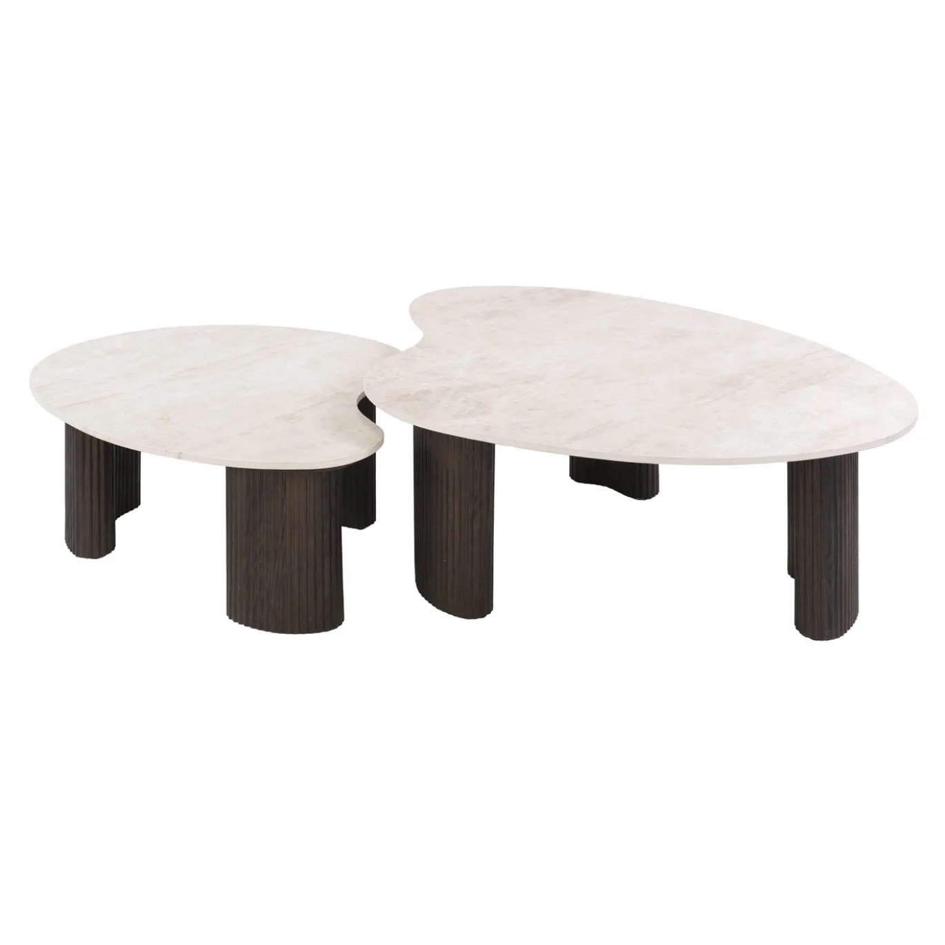 Salontafel Ceramo Aperto Set Van 2 3d Keramiek Taj Mahal - Giga Meubel