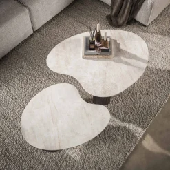 Salontafel Ceramo Aperto Set Van 2 3d Keramiek Taj Mahal - Giga Meubel