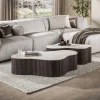Salontafel Ceramo Grande Set Van 2 3d Keramiek Taj Mahal - Giga Meubel