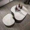 Salontafel Ceramo Medio Set Van 2 3d Keramiek Taj Mahal - Giga Meubel