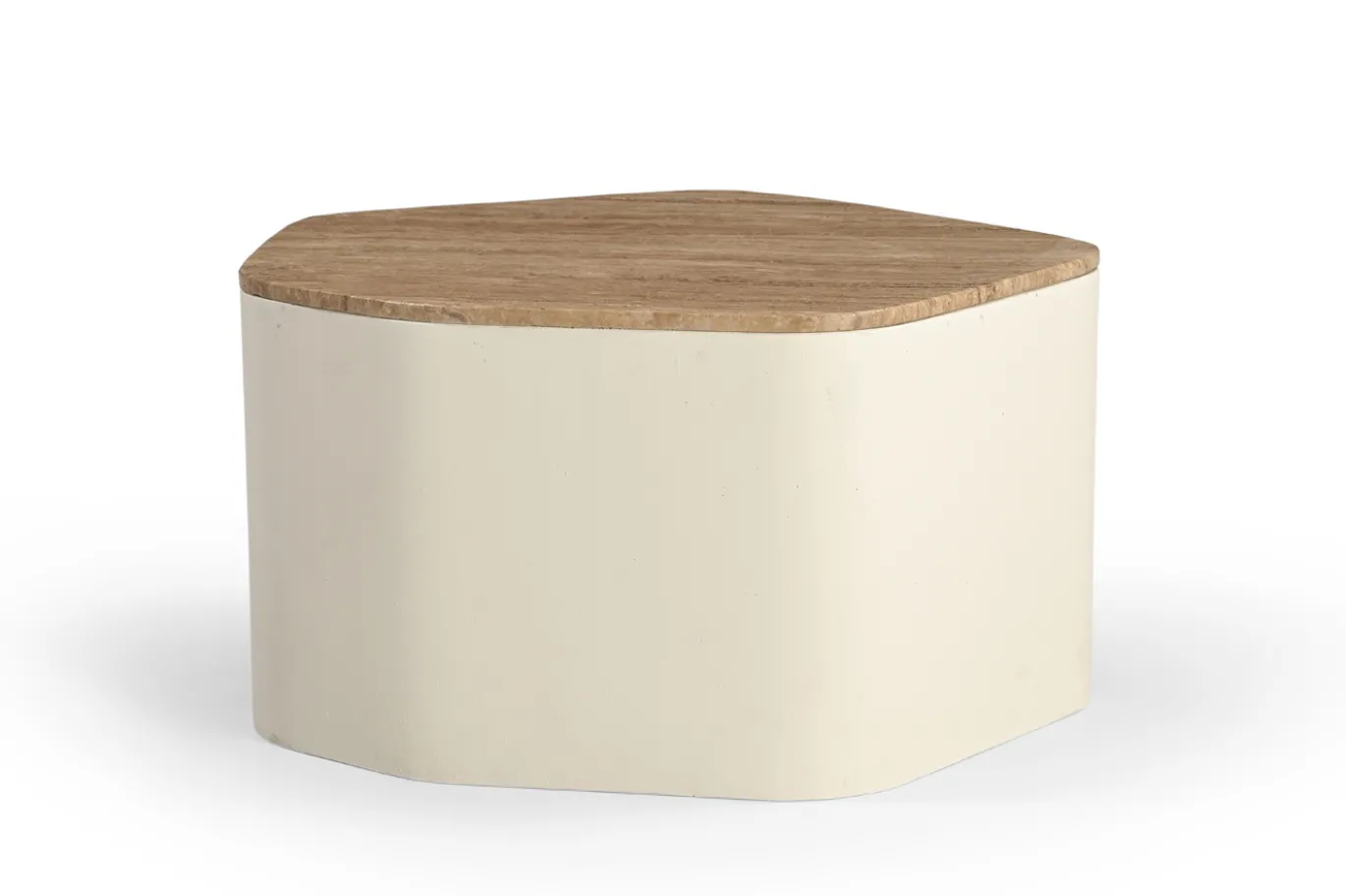 Salontafel Cersei Travertin 76cm - Giga Meubel