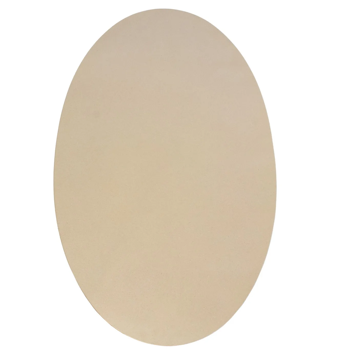 Salontafel Cleo Ovaal Beige 130cm - Giga Meubel