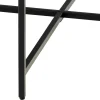 Salontafel Colton Rond Zwart Ø70cm - Giga Living