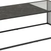 Salontafel Diego MDF Zwart 120cm - Giga Living
