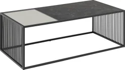 Salontafel Diego MDF Zwart 120cm - Giga Living