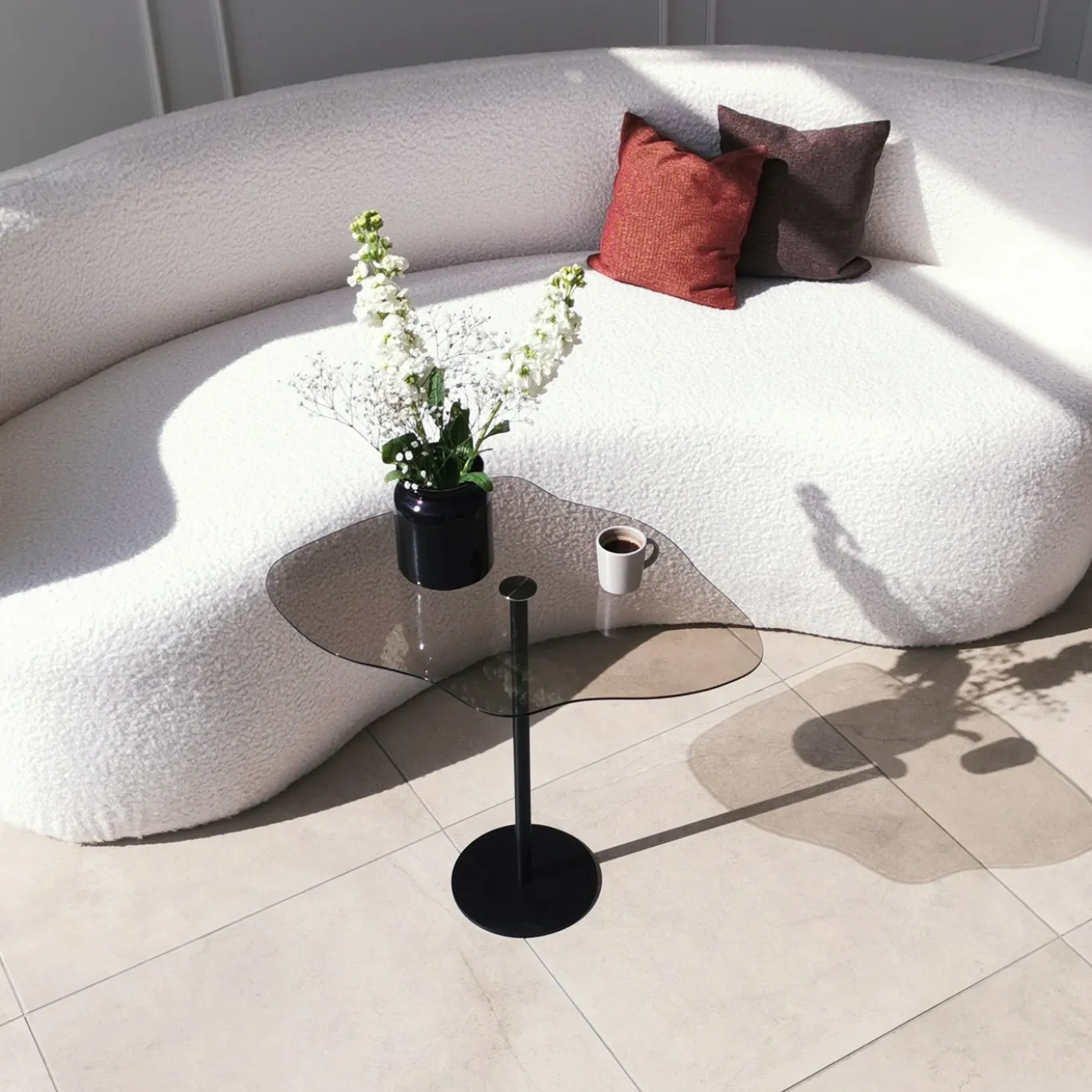 Salontafel Dior Smoke Organisch 60cm