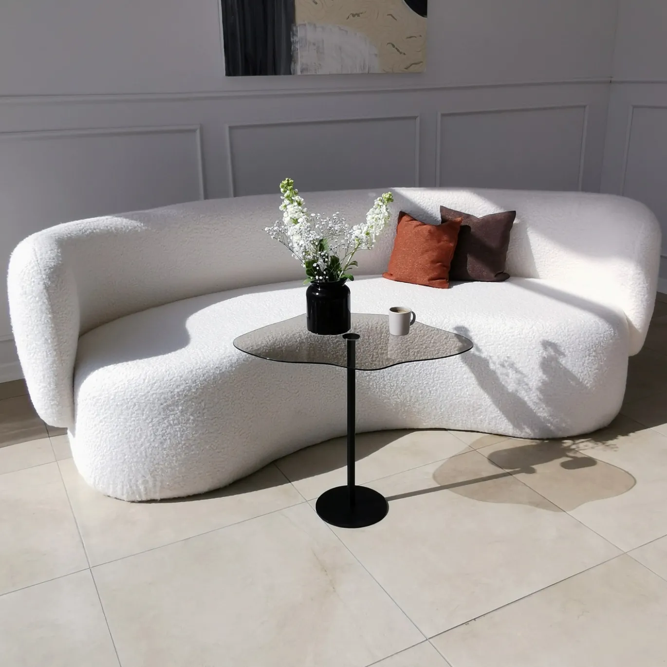 Salontafel Dior Smoke Organisch 60cm