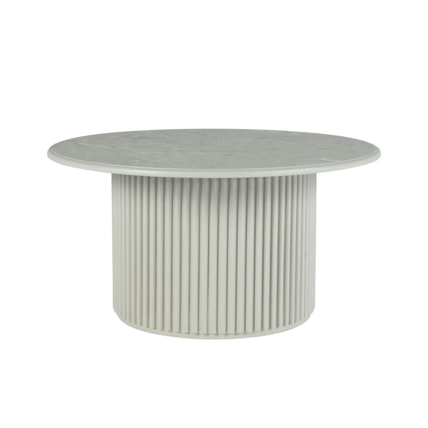 Salontafel Easy Grijs Ø80cm - Giga Meubel