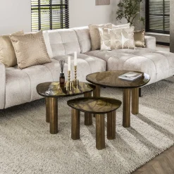 Salontafel Eclipse Goud S - Giga Meubel