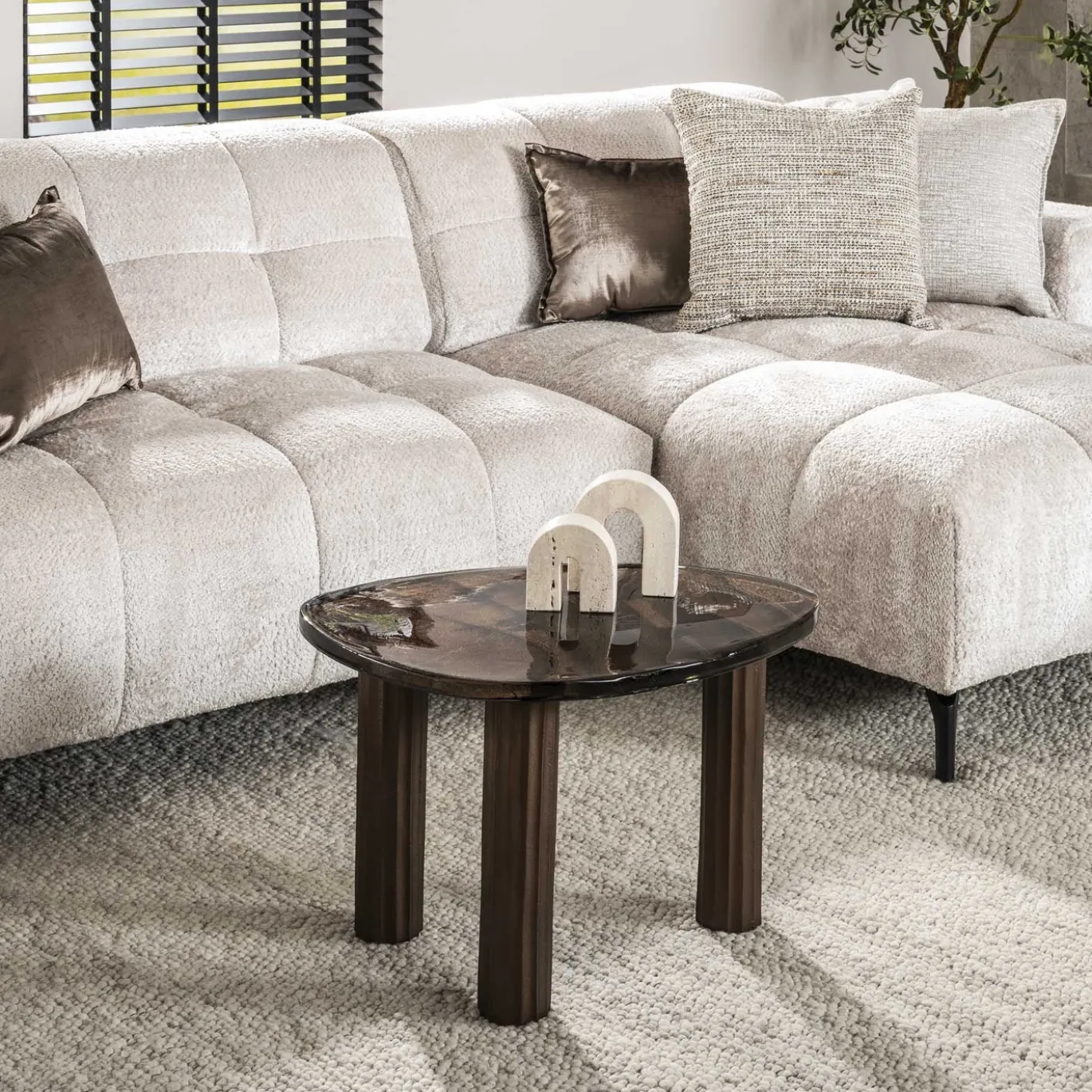 Salontafel Eclipse Koper M - Giga Meubel