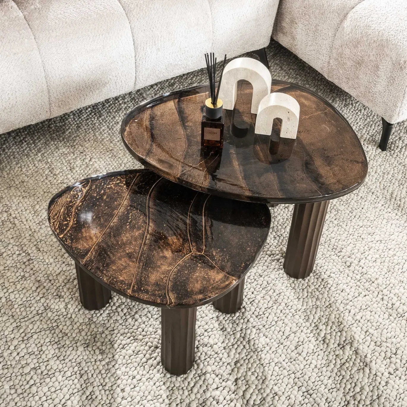 Salontafel Eclipse Koper S - Giga Meubel