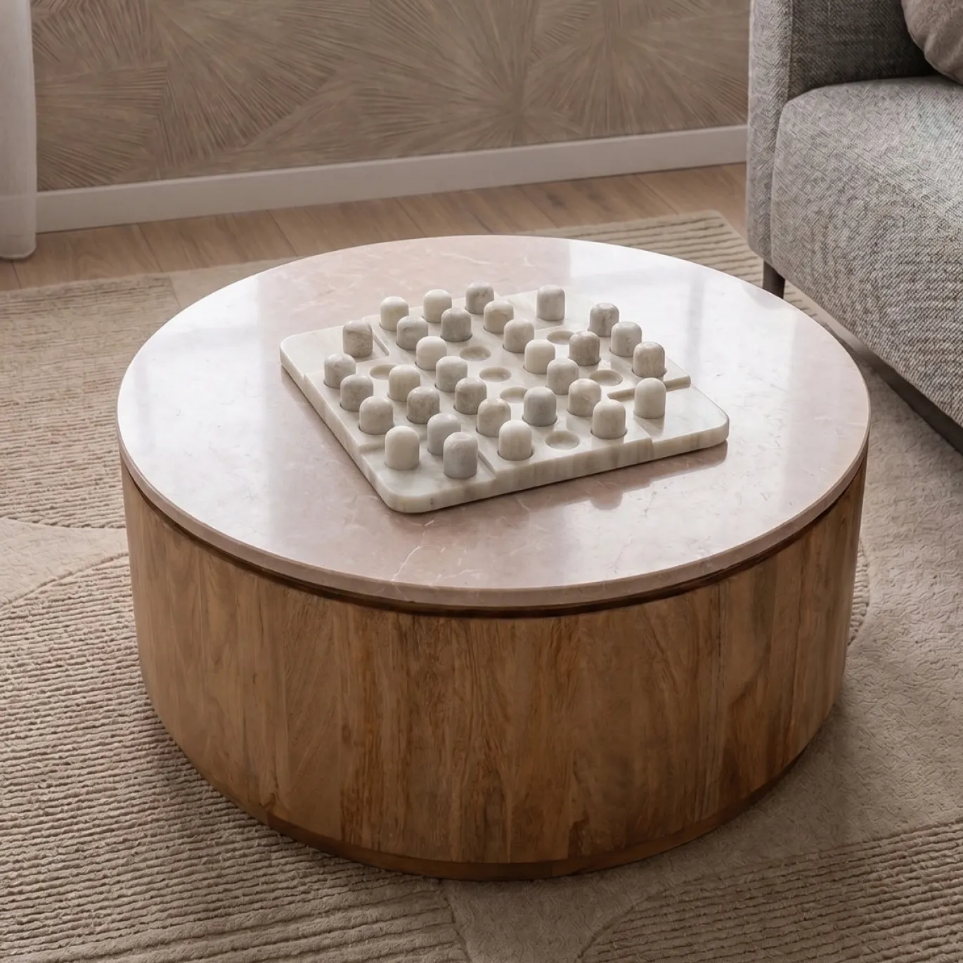 Salontafel Elan Marmer Naturel - Giga Meubel