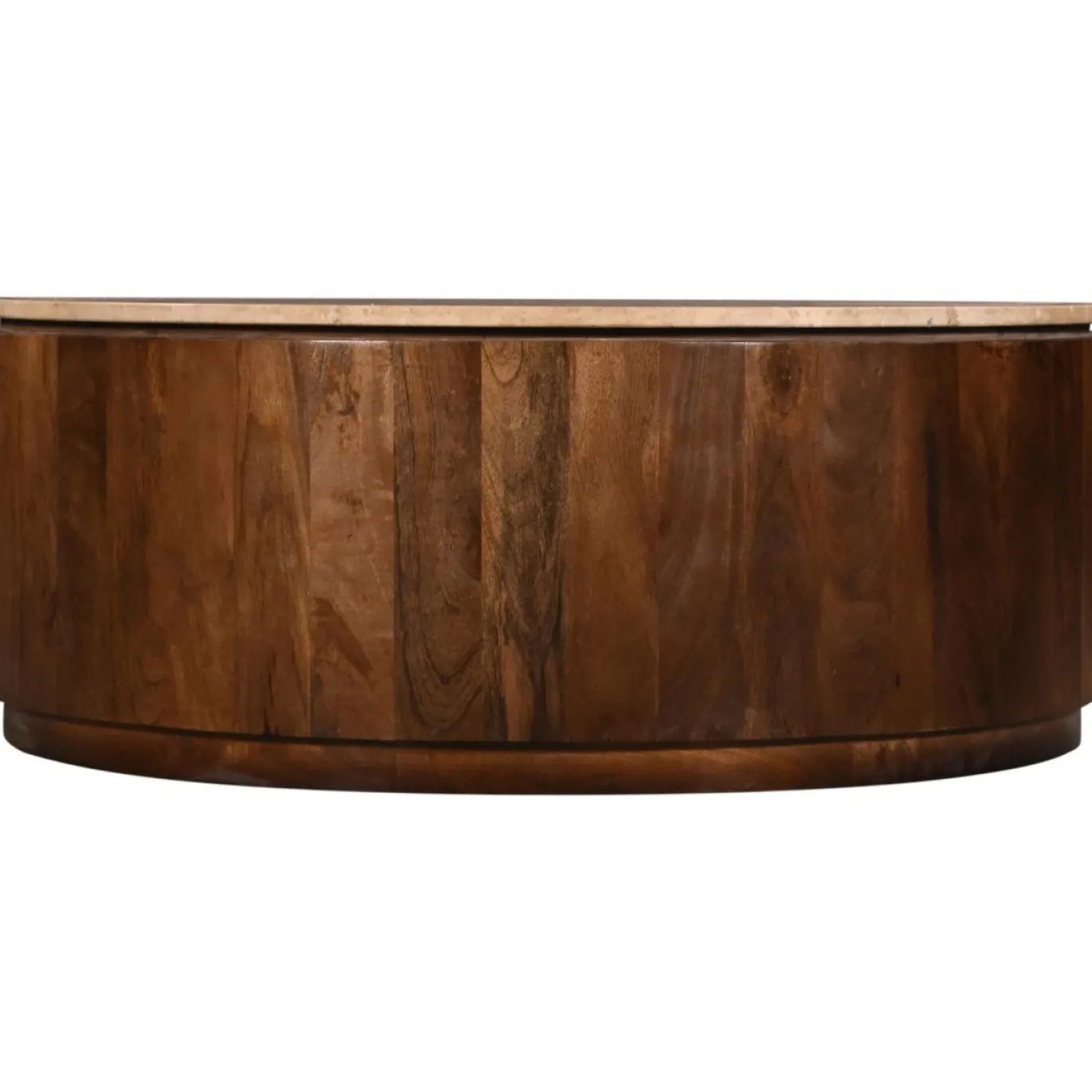 Salontafel Elan Travertin Walnoot - Giga Meubel