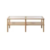 Salontafel Elba Salontafel Naturel Eiken 60x120cm - Giga Living