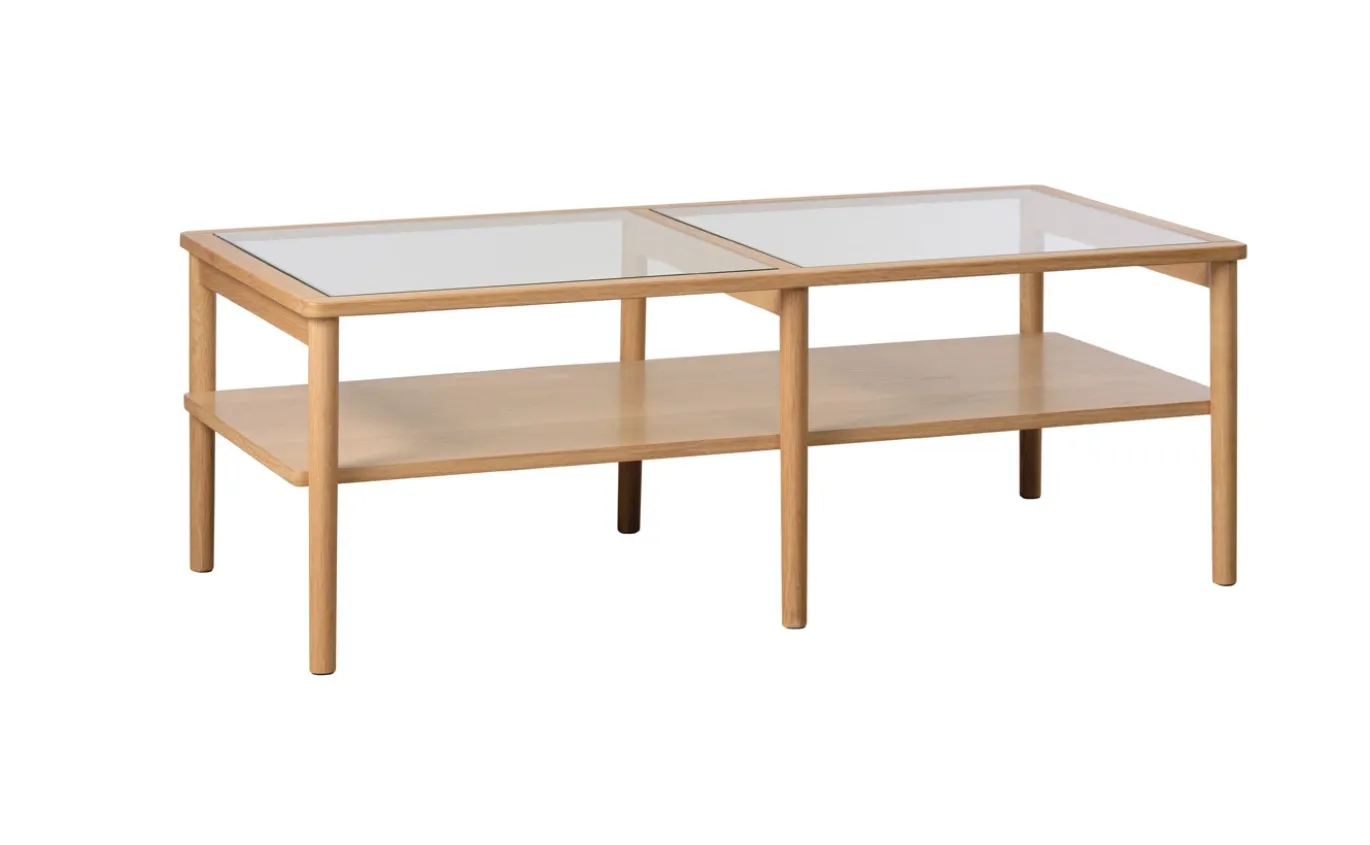 Salontafel Elba Salontafel Naturel Eiken 60x120cm - Giga Living
