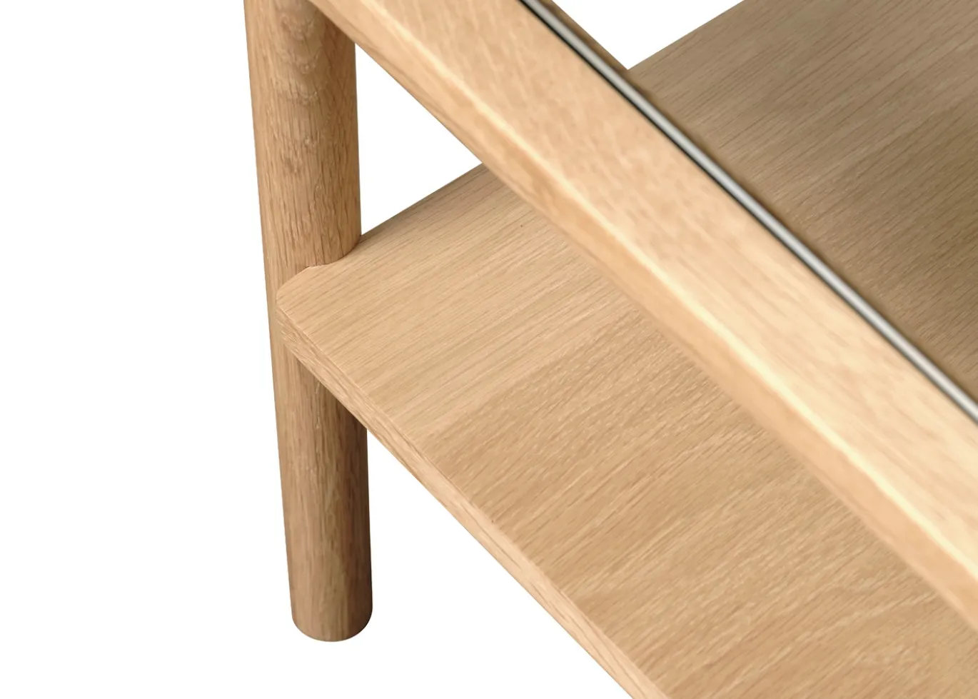 Salontafel Elba Salontafel Naturel Eiken 60x120cm - Giga Living