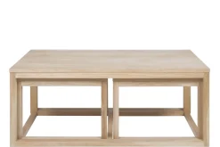 Salontafel Elvik Eikenfineer Wit 120cm - Giga Living