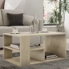 Salontafel Eros Travertinlook 80cm
