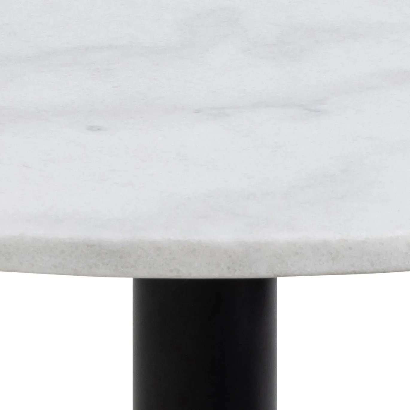 Salontafel Estelle Rond Marmer Wit Ø60cm - Giga Living