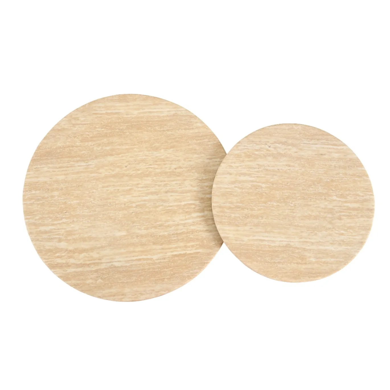 Salontafel Faria Marmer Rond 80cm - Giga Meubel