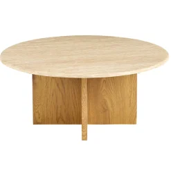 Salontafel Faria Marmer Rond 80cm - Giga Meubel