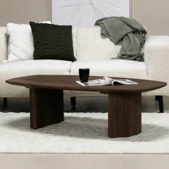 Salontafel Feline Walnoot 130cm - Giga Meubel