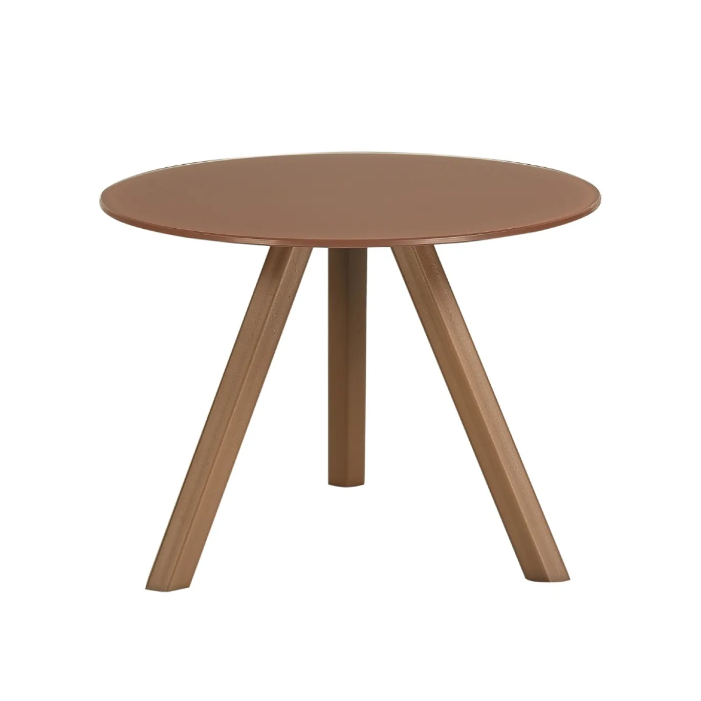 Salontafel Felix Terra Glas Rond Set van 2 - Giga Meubel