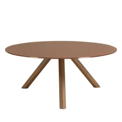Salontafel Felix Terra Glas Rond Set van 2 - Giga Meubel