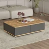 Salontafel Filizoren Antraciet/Naturel