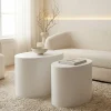 Salontafel Finn MDF Wit Set van 2 - Giga Living