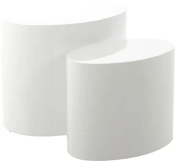 Salontafel Finn MDF Wit Set van 2 - Giga Living