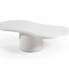 Salontafel Flow Off White 120cm - Giga Living