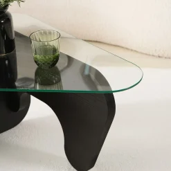 Salontafel Freya Glas/Antraciet