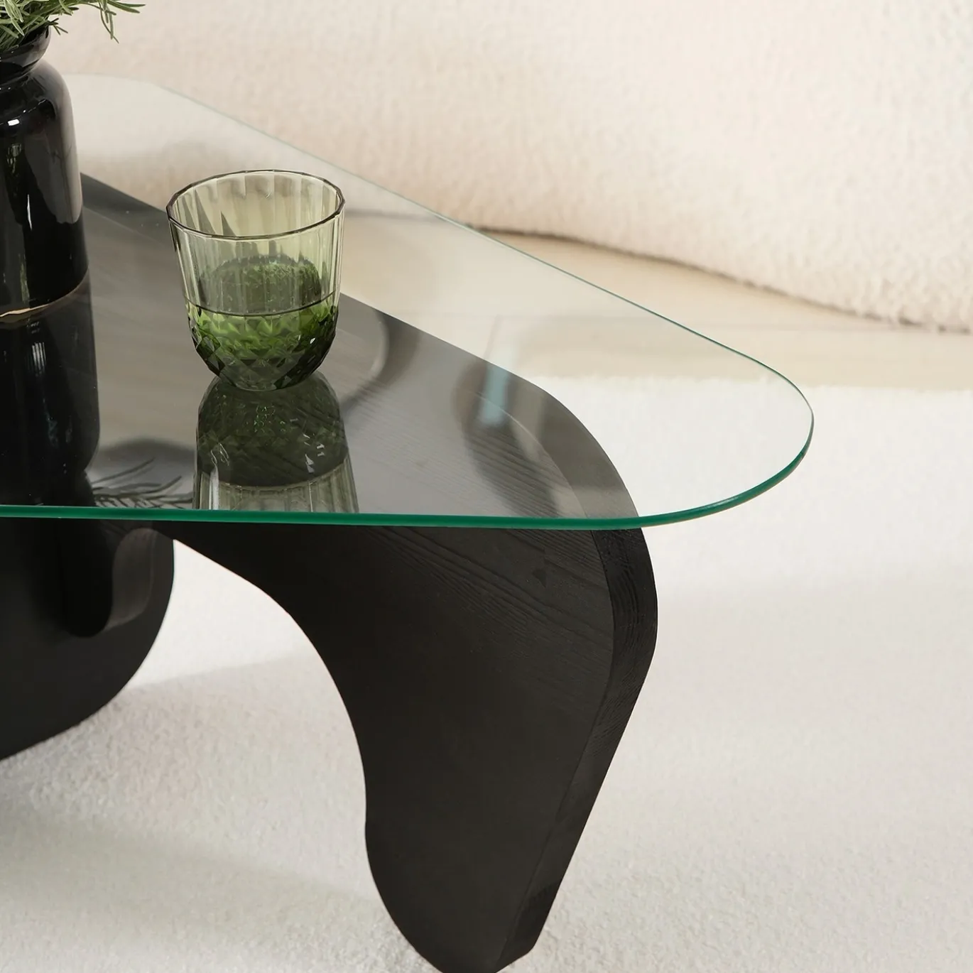 Salontafel Freya Glas/Antraciet