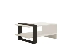 Salontafel Funda Wit/Antraciet 80cm