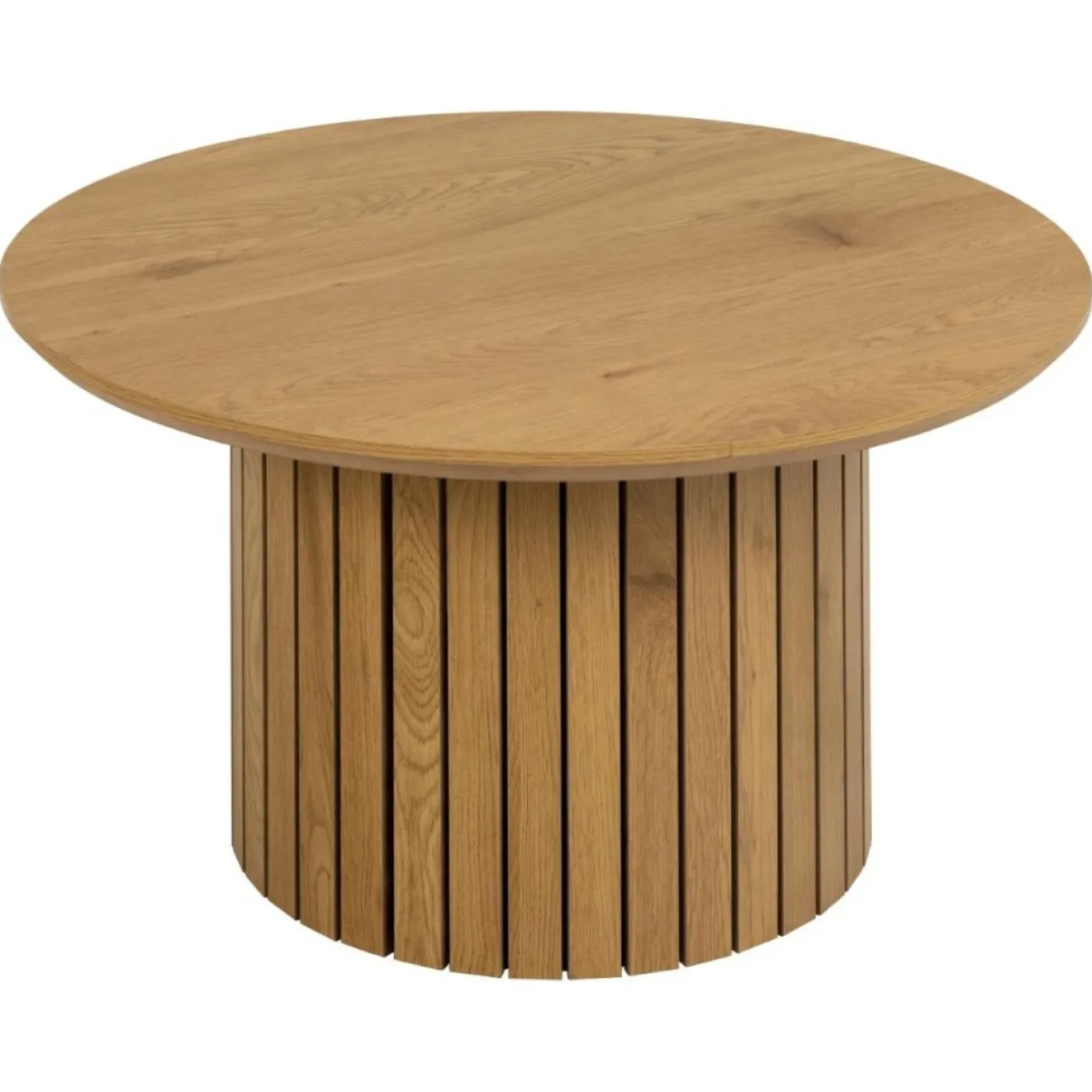 Salontafel Gillan Ø80cm Naturel - Giga Living