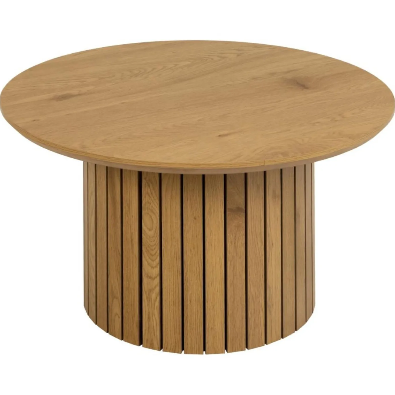 Salontafel Gillan Ø80cm Naturel - Giga Living