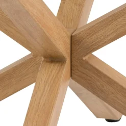 Salontafel Harrie Glas Naturel Ø82x40cm - Giga Living