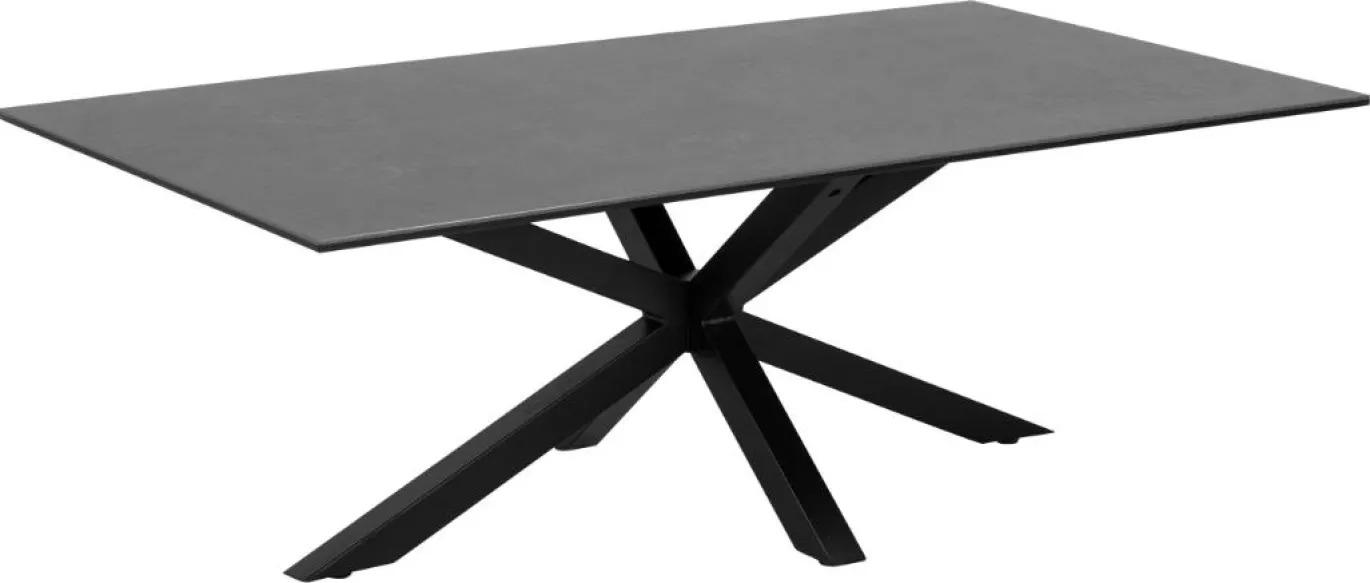 Salontafel Harrie Keramiek Zwart Fairba 130cm - Giga Living