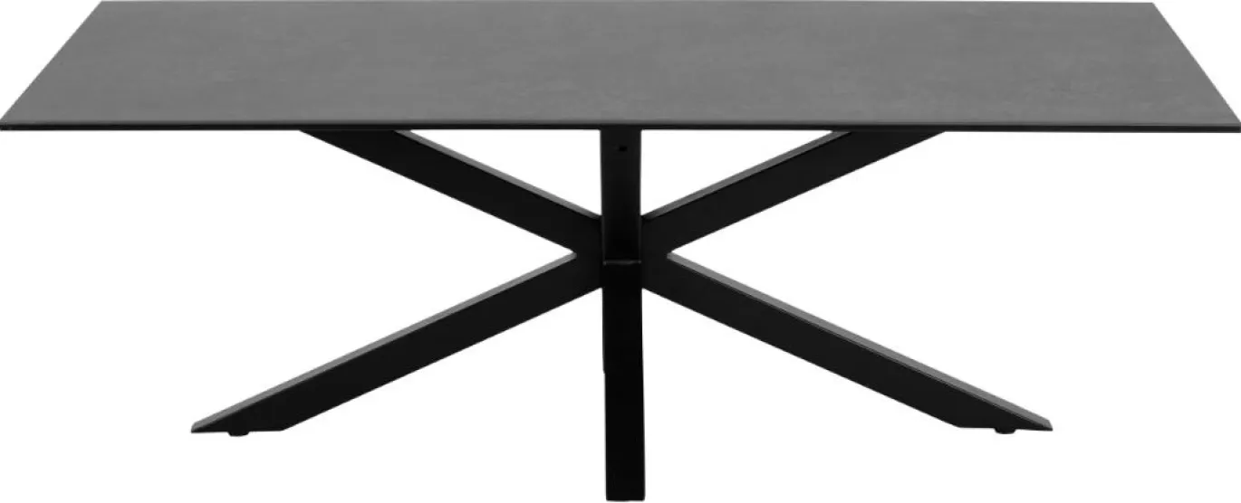 Salontafel Harrie Keramiek Zwart Fairba 130cm - Giga Living