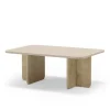 Salontafel Hillary 100cm Crème Eiken - Giga Meubel