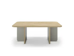 Salontafel Hillary 100cm Eiken Groen/eiken Edge - Giga Meubel