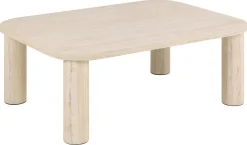 Salontafel In-Beom Beige 100x75x36cm MDF - Giga Living